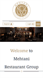 Mobile Screenshot of mehtanirestaurantgroup.com